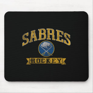 Buffalo Sabres Vintage Hockey Nhl Officially Licen Mouse Pad