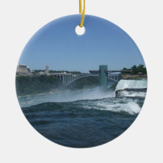 Buffalo side of Niagara Falls Ceramic Ornament