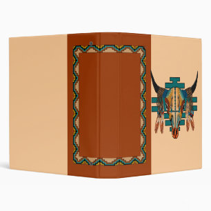 Buffalo Skull Binder