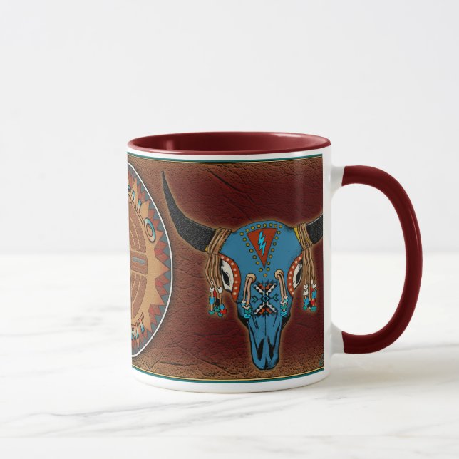 Buffalo Skulls Mug (Right)