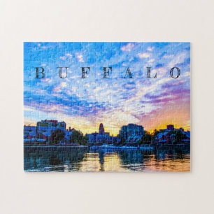Buffalo Skyline Jigsaw Puzzle