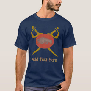 Buffalo Soldier Design add text T-Shirt
