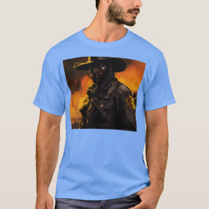 BUFFALO SOLDIERS Solider Closeup T-Shirt