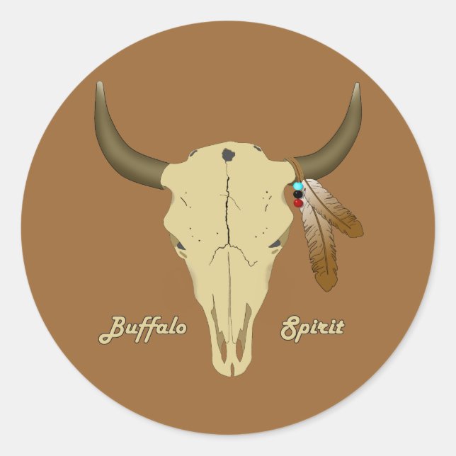 Buffalo Spirit Stickers (Front)