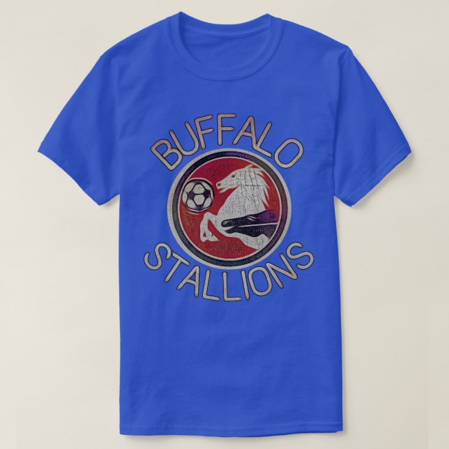 Buffalo Stallions Soccer T-Shirt (Design Front)