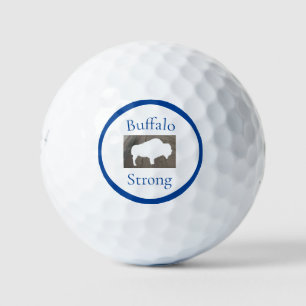 Buffalo Strrong Golf Balls