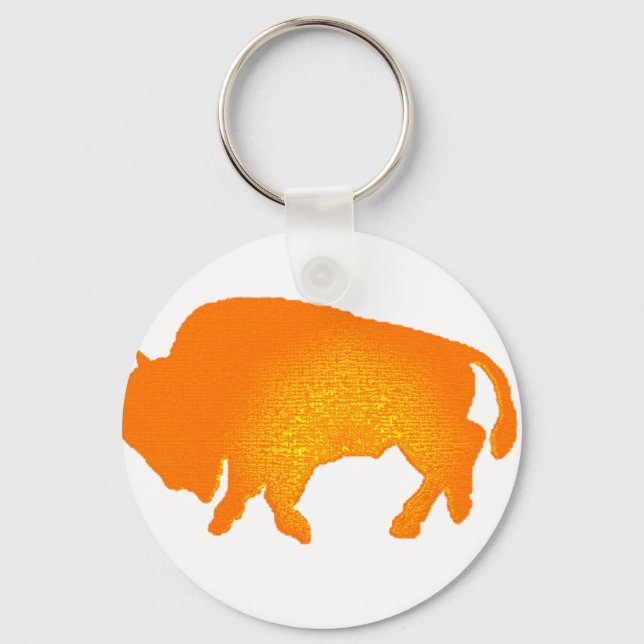 Buffalo Sun Keychain (Front)