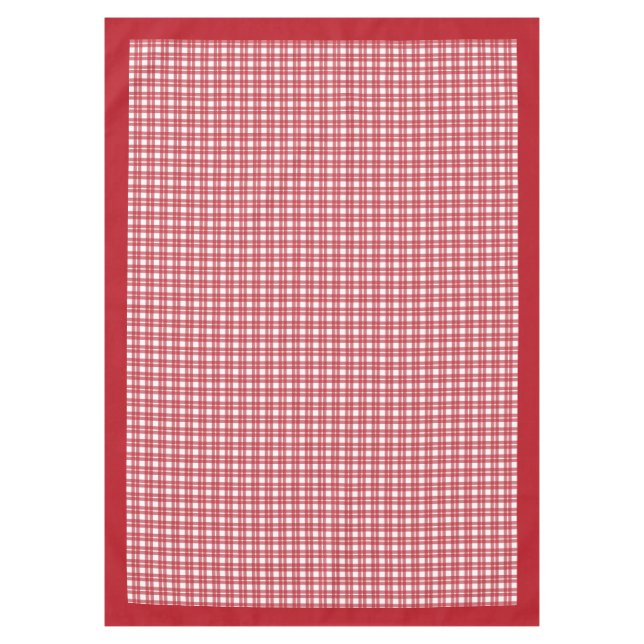 Buffalo Tartan Tablecloth Cabin-Ready Dining Look (Front)