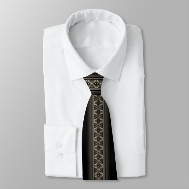 Buffalo Tracks Black Tie (Tied)