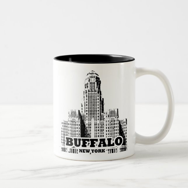 Buffalo Two-Tone Coffee Mug (Right)