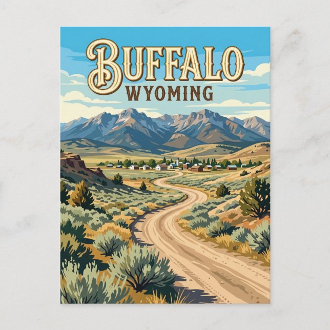 Buffalo USA Postcard (Front)