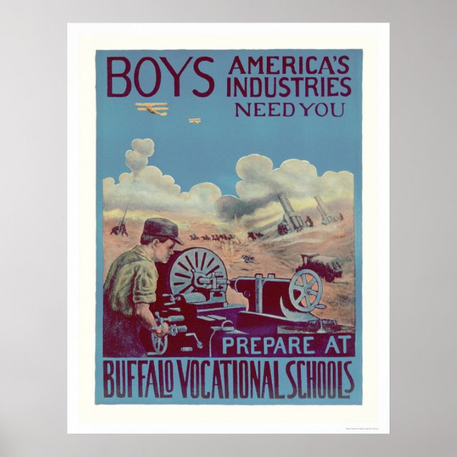 Buffalo Vocational Schools (US02061) Poster (Front)
