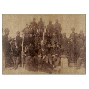 Buffalo Warriors: American Black Fighting Cavalry Cutting Board