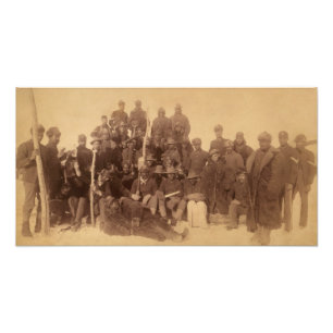 Buffalo Warriors: American Black Fighting Cavalry Photo Print