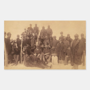 Buffalo Warriors: American Black Fighting Cavalry Sticker