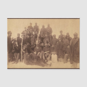 Buffalo Warriors: American Black Fighting Cavalry Tissue Paper