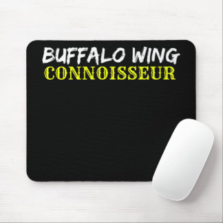 Buffalo Wing Obsessed Addict BBQ Chicken Wing Bask Mouse Pad