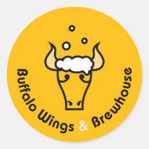 Buffalo Wings and Brewhouse Official Stickers