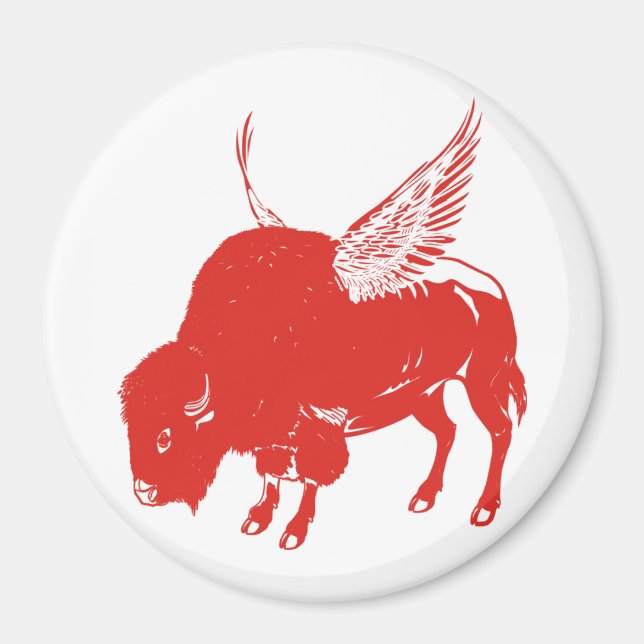 Buffalo Wings Magnet (Front)