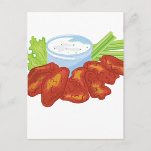 Buffalo Wings Postcard