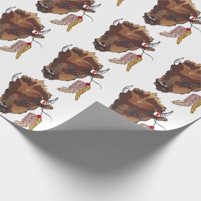 Buffalo Wrapping Paper (Corner)