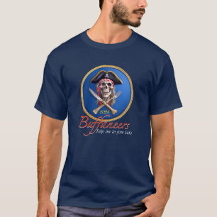 "Buffaneers" Pirate Skull for Cruise Shipmates T-Shirt