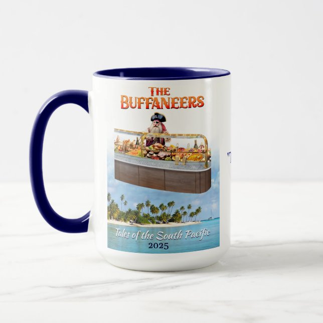 "Buffaneers" Rick the Poet in South Pacific Mug (Left)