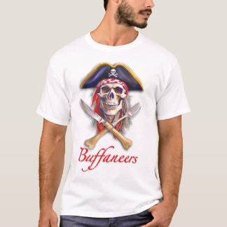 Buffaneers Skull and Buffet Utensils for Cruisers T-Shirt