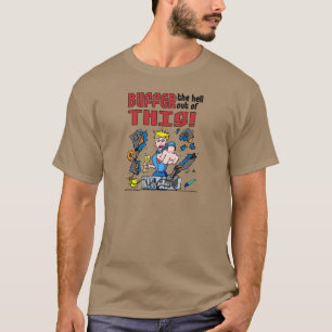Buffer that! Computer Rage T-Shirt