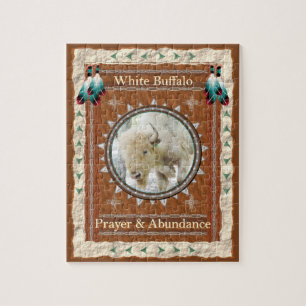 Buffle blanc - Prier et Abondance Puzzle