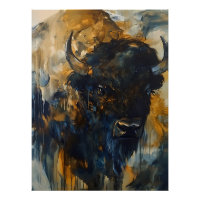 Buffle Majestic, Poster de bison