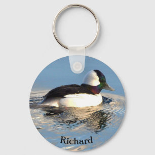 Bufflehead Duck Keychain