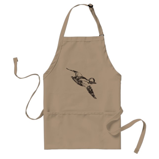 Bufflehead Sketch Standard Apron (Front)