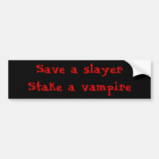 Buffy bumper fans sticker