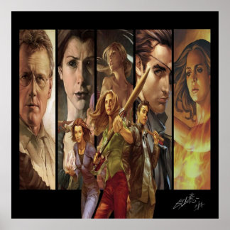 Buffy the vampire Slayer Season 8 motion comic g Poster