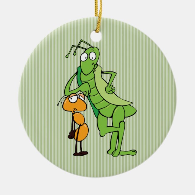 Bug Buddies Ceramic Ornament (Front)