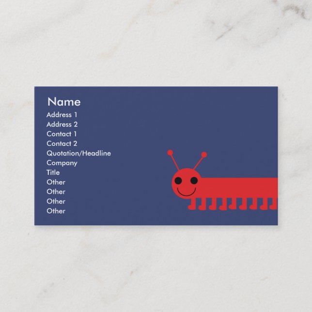 Bug - Business Card (Front)