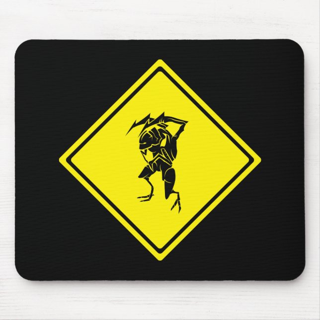 Bug Crossing Mouse Pad (Front)