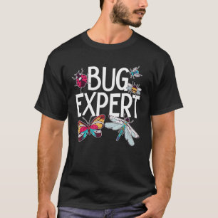 Bug Expert Entomology Insect Catching Ladybug Butt T-Shirt