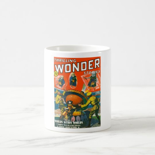 Bug Eyed Aliens in Capes Coffee Mug