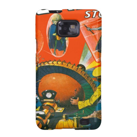 Bug Eyed Aliens in Capes Galaxy S2 Cover