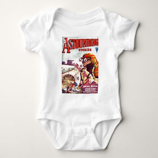 Bug Eyed Moon Monster Baby Bodysuit