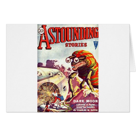 Bug Eyed Moon Monster Card