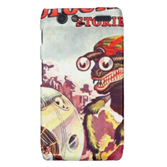 Bug Eyed Moon Monster Droid RAZR Covers
