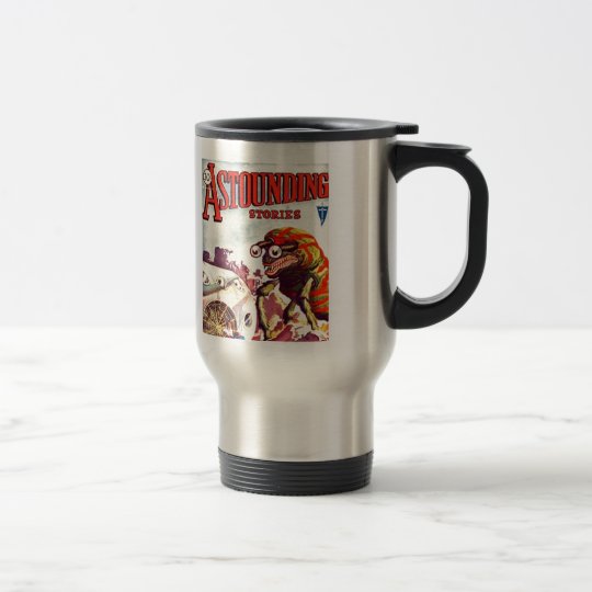 Bug Eyed Moon Monster Travel Mug
