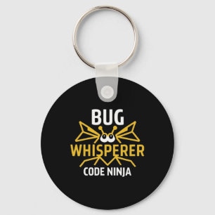Bug Hunt Vulnerable Hunting Cyber Threat Bug Bount Keychain