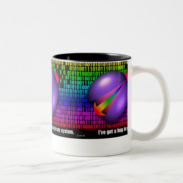 BUG IN THE SYSTEM MUG (Right)