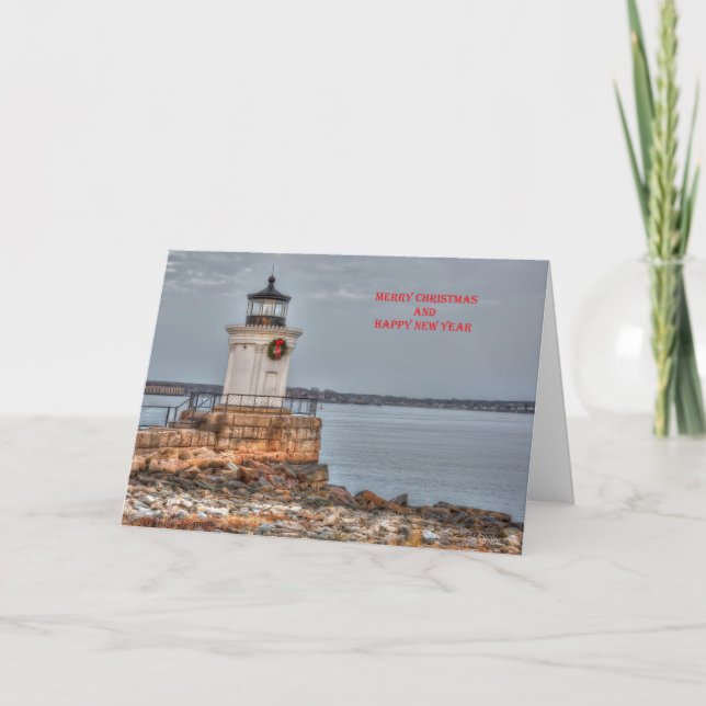 Bug Light Christmas Card (Front)