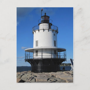 Bug Light Lighthouse in Portland, ME Postcard