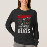 Bug Lover Insects Entomologist Funny Science T-Shirt<br><div class="desc">Bug Lover Insects Entomologist Funny Science. Bug Hunter Nature Entomology.</div>